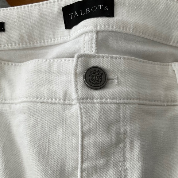 NWT 4 pocket white Jegging crop - Picture 4 of 5